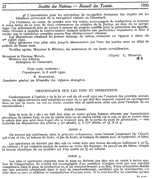 ANNEXE - INT - Note du 28 janvier 1930 (convention fiscale franco-danoise) - page 3